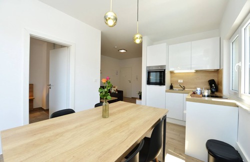 Okrug Gornji Apartment | Villa Tećo - Apartment for up to 4 people with sea view and pool