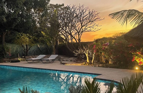 Nianing Villa | Villa Teranga , Piscine, 10 mn de la Plage a Pied en Résidence