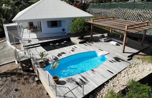 Morel Villa | Villa Thomana, Piscine Privée, vue mer et Plage à 100 m !