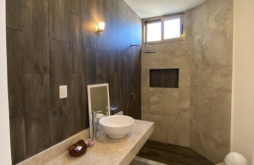 Chelem Villa | Villa Titi is 50 meters from the beach, sea view and private pool