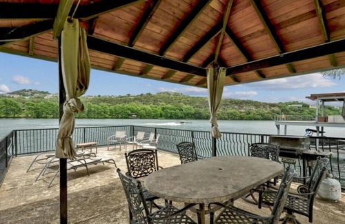 Windy Cove House | Villa Toscana – Rustic Italian Lakeside Retreat - Private Boat Dock and slip