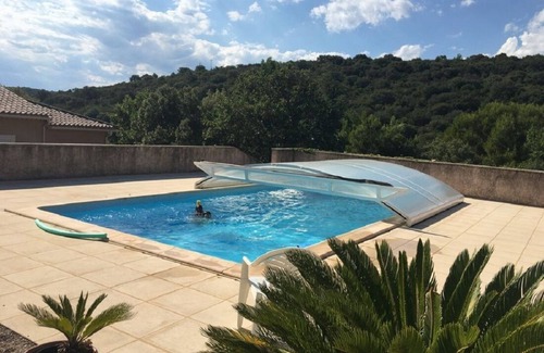 La Roque-sur-Ceze House | Villa Tout Confort Avec Piscine Privée à Deux pas des Cascades du Sautadet