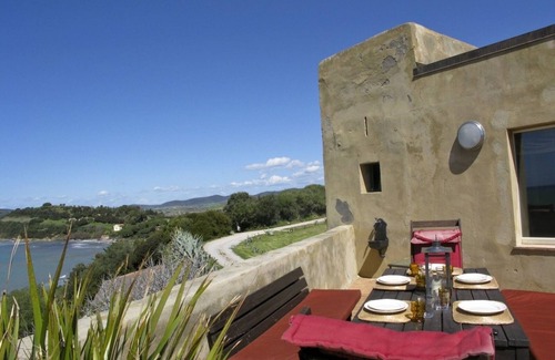 Fonte Blanda Villa | Villa Tower - an ancient luxury villa in front of the sea