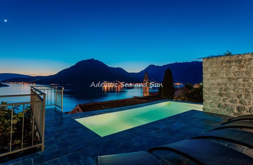 Perast Villa | Villa Violica * Exclusive renovated villa with pool & spectacular sea-views