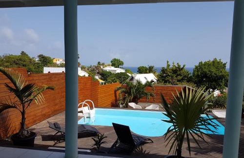 L'Houezel Villa | VILLA VUE MER AVEC PISCINE