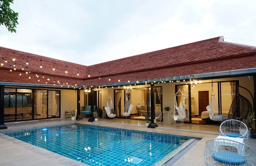 Pong Villa | Villa W/private Pool Close With Lake and Road for Bike and Running