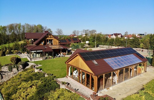 Starogard Gdanski House | Villa with big garden, tennis court next to the lake