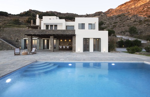 Andros Villa | Villa With Breathtaking Sea View