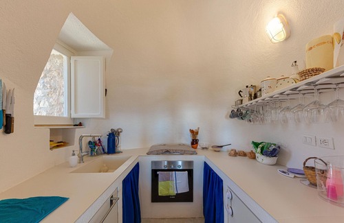 Gagliano del Capo Ski Chalet | Villa with heated jacuzzi and 180° sea view