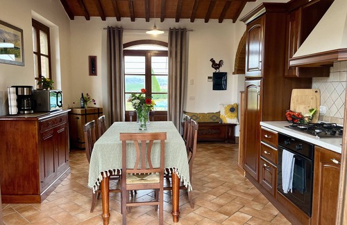 Bollano Villa | Villa with private pool and panoramic view in beautiful Val d'Orcia
