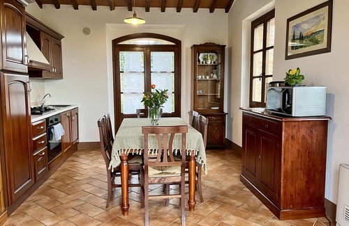 Bollano Villa | Villa with private pool and panoramic view in beautiful Val d'Orcia