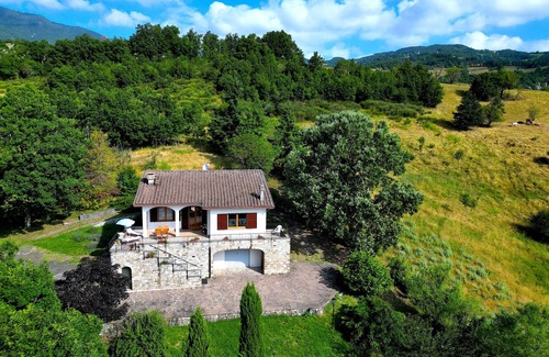 Bobbio Villa | Villa with Panoramic View of Bobbio & Val Trebbia