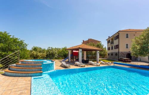 Sveti Vid Dobrinjski Villa | Villa With Pool, Jacuzzi, Sauna, Fitness, Playground & Wine Cellar