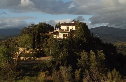 Rio Velez Villa | Villa with pool on a hill with fantastic distant views,with AC in the bedrooms