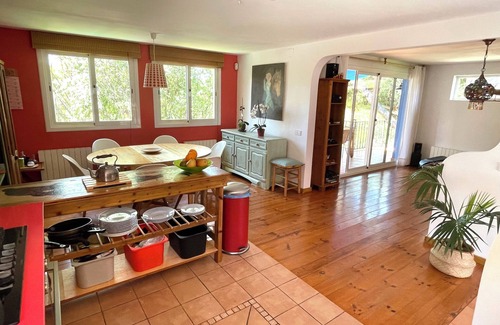Sant Pol De Mar House | Villa with Private Saltwater Pool in the Mountains near the beach.