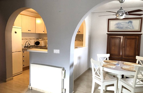 Mazarron Villa | Villa with private pool, enclosed garden, BBQ(plancha), solarium with mountain view