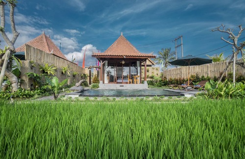 Sebatu Villa | Villa with PRIVATE POOL Overlooking RIce Paddies Near Tegalalang Rice Terrace
