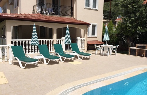 Hisaronu Villa | Villa With Private Pool, Terrace, Garden and Covered Games Area.