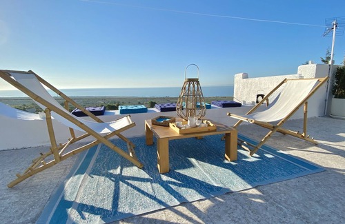 Monte Sant'Angelo Villa | Villa with sea view garden and olive trees