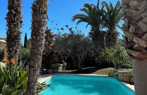 Puimisson Villa | Villa with terrific mediterranean garden located next to beaches and mountains