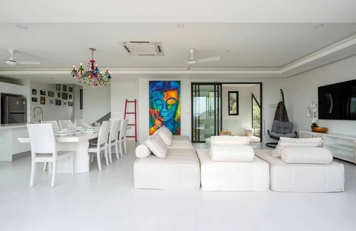 Bophut Hills Villa | [Villa X] 3 Bedrooms Luxury Modern Seaview
