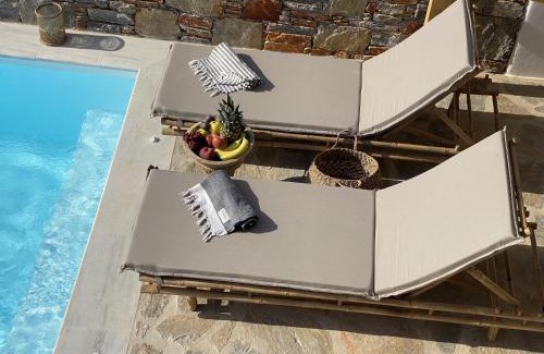 Agia Anna House | Villa Ypsilon Naxos - luxury holiday house with amazing sea view & private pool