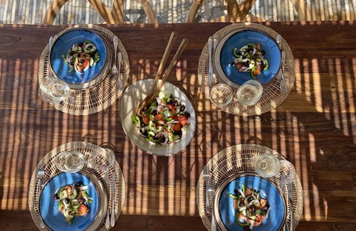 Agia Anna House | Villa Ypsilon Naxos - luxury holiday house with private pool & stunning sea view