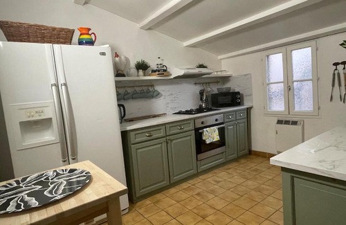 Soubes House | village house, 2 terrace & Air conditioner