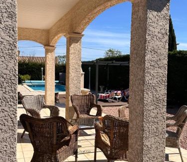 Argens-Minervois Villa | Village villa, private pool, canal du midi