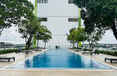 Accra Apartment | Villaggio Vista Furnished 3 bedroom room 1st Floor flat & Service room