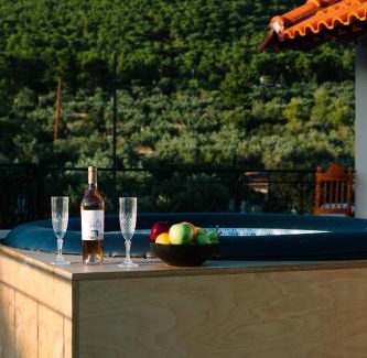 Porto Germeno Apartment | Villarose Suite HotTub SunsetView
