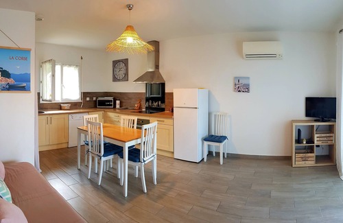 Prunelli-di-Fiumorbo Villa | Villas 3 stars near sea, mountain, river and all amenities, quiet.