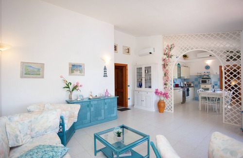 Luddui Villa | "Villetta Le Rose" with Sea View, Pool, Wi-Fi, Garden & Terraces