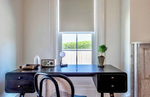 Southold Bed & Breakfast | Vine + Sand-Southold, NY'S Newest B&B-Room 1-King Bed and Ensuite Bathroom With Soaking Tub