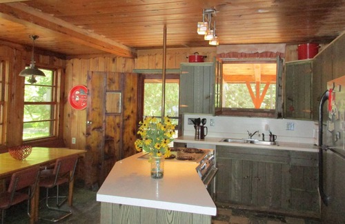 Newaygo Cabin | Vintage 3 bedroom cottage with 1.5 bath overlooking Bills Lake, Michigan