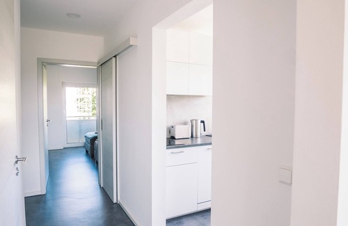 Schwetzingen Apartment | Vintage Apartment Schwetzingen - living room - bedroom - kitchen - balcony