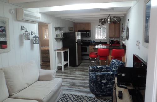 Rehoboth by the Sea Cottage | Vintage Dog-friendly Dewey Beach Cottage - 125 steps to the beach!