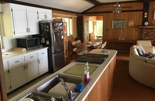 Barndoor Island House | Vintage island cottage on 2.5 acres and 376 feet of lake frontage!