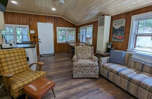Phillips Cottage | Vintage Lakeside Cottage on Long Lake, Price County Maple Leaf