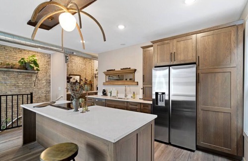 Fifth Ward Condo | Vintage Pad w/Garage in Historic Walker's Point