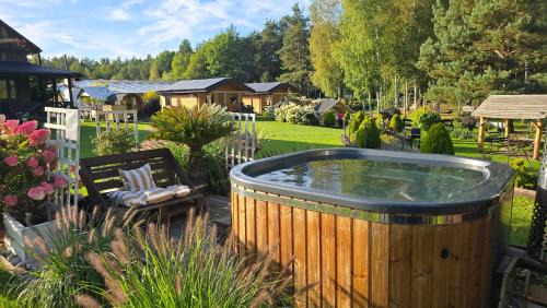Miedzierza House | VIP VILLAGE Las Woda Rower - Podgrzewany Basen, Balia, Sauna