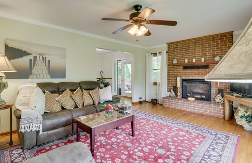 Orange Villa | Virginia Retreat on Lake Orange: Fishing On-Site!