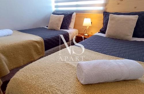 Historical District Apartment | Vista al Mar y Parking - Moderno Departamento central frente al Mall
