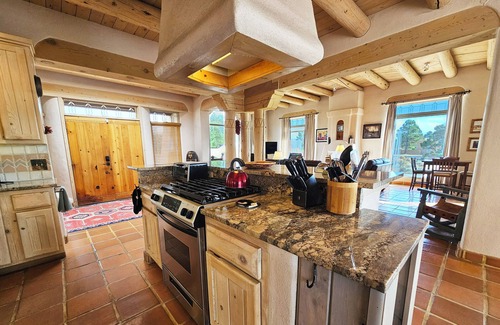 Arroyo Seco House | Vista del Salto is a lovely 3 bedroom 2 bath home that sleeps 6 guests
