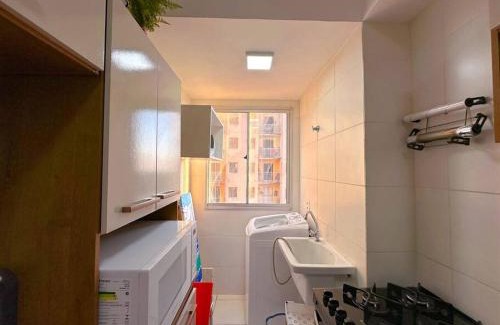 Sao Jose de Ribamar Apartment | Vista do 5° andar c/ elevador, Piscina e Lazer