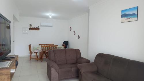 Boqueirao Apartment | Vista Mar, 100M Praia, Varanda Gourmet, AREJADO, Ar Condicionado -2VG - 8 Pessoas