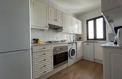 Cala en Porter Apartment | Vista Mar: Swimming pool, relax and beach. Ideal for families