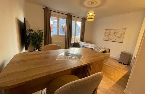 Saint-Valery-en-Caux Apartment | Vivez le Centre-ville et la Mer en Harmonie, appartement 1 chambre