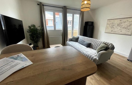 Saint-Valery-en-Caux Apartment | Vivez le Centre-ville et la Mer en Harmonie, appartement 1 chambre