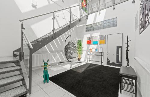 Kelsterbach Apartment | VIVO Loft Frankfurt Flughafen mit Parkplatz